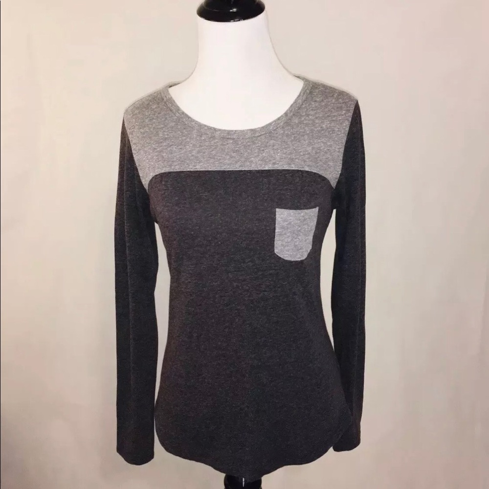 BCG colorblock long sleeve top FS soon